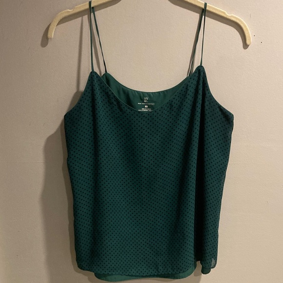 New York & Company Tops - New York & Company Teal Camisole
